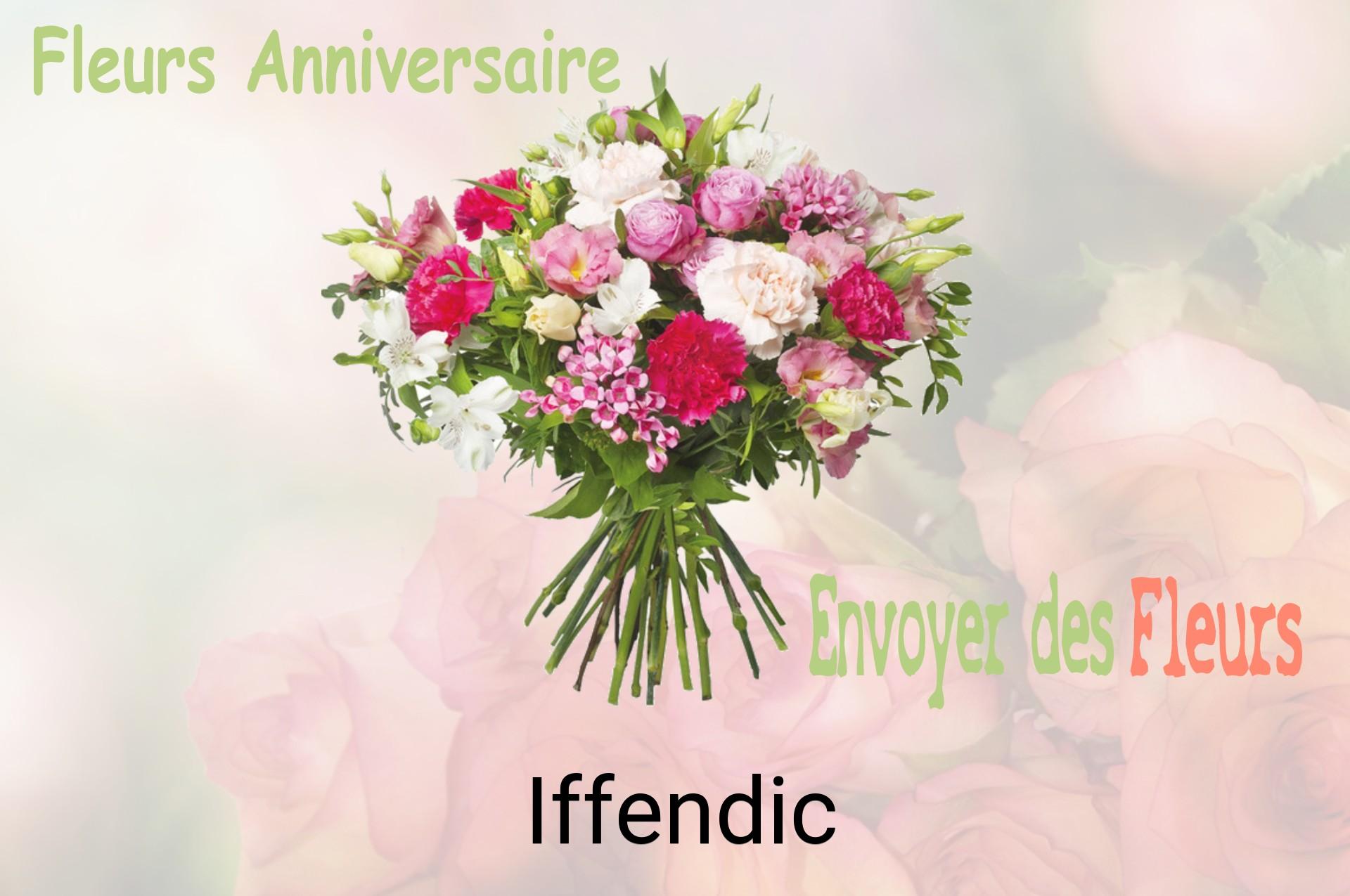 Bouquet de fleurs d’anniversaire livré à Iffendic
